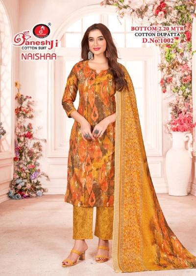 Ganeshji naishaa vol-1 wholesale dress material resale and earn best apps
